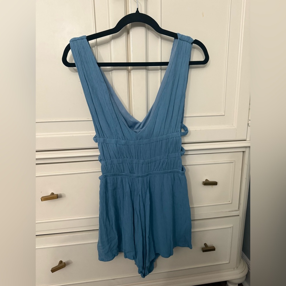 Blue Romper